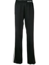 Moncler Logo Waistband Track Trousers In Black