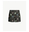 TED BAKER NAOMII FLORAL-PRINT CREPE SHORTS