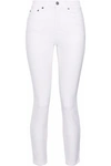 ALICE AND OLIVIA GOOD CROPPED HIGH-RISE SKINNY JEANS,3074457345619699805