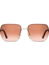 PRADA SQUARE FRAME SUNGLASSES