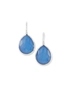 Ippolita Rock Candy Large Teardrop Earrings In Light Blue