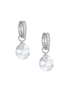 JUDE FRANCES Provence Diamond, Topaz & 18K White Gold Earring Charms