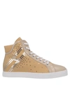 Hogan Rebel Sneakers In Beige