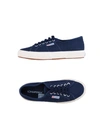 Superga Man Sneakers Midnight Blue Size 6.5 Textile Fibers