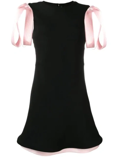 Calvin Klein 205w39nyc Bow-detailed Dress In Black