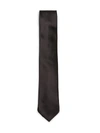 Prada Classic Satin Tie In Nero