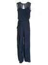 MAX MARA JABOT JUMPSUIT,10816279