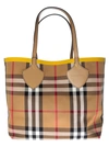 BURBERRY CHECKED TOTE,10816188