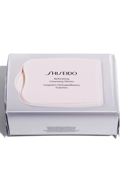 Shiseido Refreshing Cleansing Sheets X 30 - One Size In White