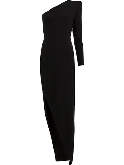 Alex Perry Jolie One-shoulder Dress - 黑色 In Black