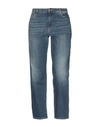 Emporio Armani Jeans In Washed Denim In Blue