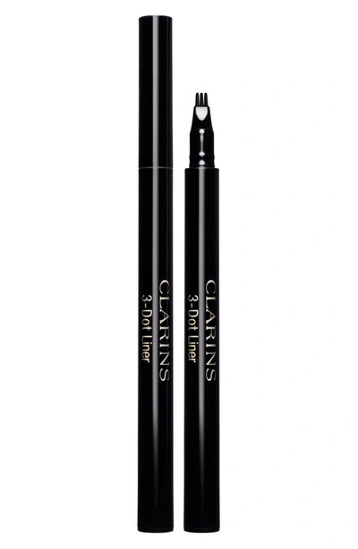 Clarins 3-dot Liner Eyeliner In 01 Intense Black