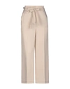 Twinset Pants In Beige