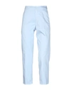 DONDUP DONDUP WOMAN PANTS SKY BLUE SIZE 28 COTTON, ELASTANE,13308027KJ 7