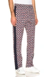 VALENTINO VALENTINO TRACK PANTS IN MULTI,VENT-MP16