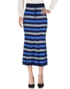 TWINSET TWINSET WOMAN MAXI SKIRT MIDNIGHT BLUE SIZE M POLYAMIDE, VISCOSE, WOOL, CASHMERE,35379031AN 5