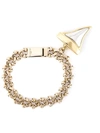 Givenchy 'shark Tooth' Bracelet In Metallic