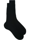 FASHION CLINIC TIMELESS KNITTED RIBBED SOCKS