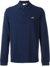 Lacoste Classic Piqué Polo Shirt - Blue In Blue