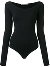 ACNE STUDIOS BOAT NECK LEOTARD