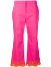 EMILIO PUCCI HIGH-WAISTED CROPPED TROUSERS