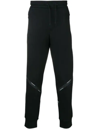 Emporio Armani Track Pants In Black