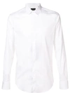 EMPORIO ARMANI LONG-SLEEVE FITTED SHIRT