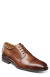 Florsheim Cardineli Cap Toe Derby In Cognac Leather