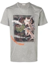 Etro Graphic Print T-shirt In Grey