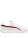 VALENTINO GARAVANI VALENTINO VALENTINO GARAVANI ROCKSTUD TRAINERS - 白色