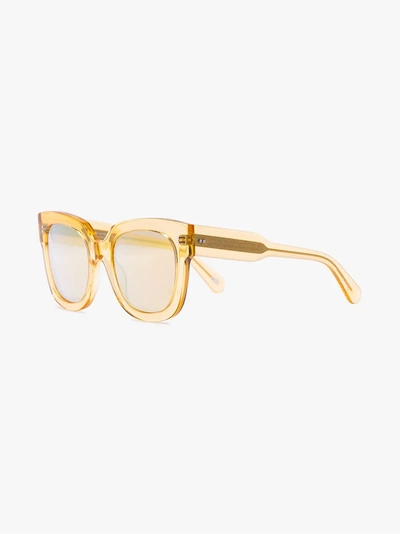 Chimi Mango 008 Square Sunglasses In Yellow