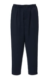 MARNI COTTON-TWILL CROPPED trousers,685799