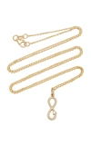 WITH LOVE DARLING WOMEN'S INFINITY 14K GOLD NECKLACE,712833