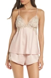 Flora Nikrooz Rosa Charm Short Pajamas In Shell Pink