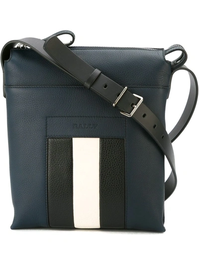 Bally Zipped Shoulder Bag In Black