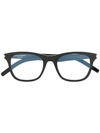 SAINT LAURENT SAINT LAURENT EYEWEAR ROUND FRAME GLASSES - 黑色