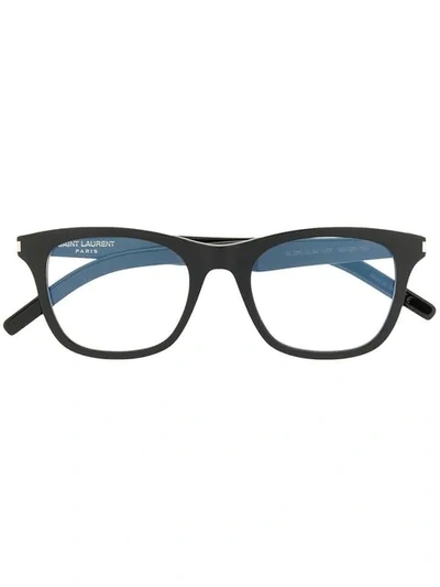 Saint Laurent Square-frame Optical Glasses In Black