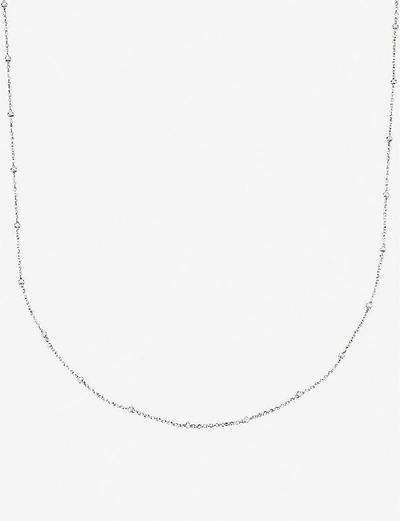 MONICA VINADER WOMENS STERLING SILVER CHAIN NECKLACE,20320087