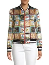 ALICE AND OLIVIA Lonnie Reversible Bomber