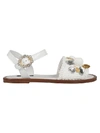 DOLCE & GABBANA CRYSTAL-EMBELLISHED SANDALS,10818501