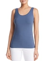 Nic And Zoe Nic+zoe Petites Perfect Scoop Neck Tank In Indigo Sea