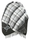 GUCCI CHECKED PONCHO,10818487