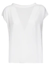 ASPESI WIDE NECK BLOUSE,10818991