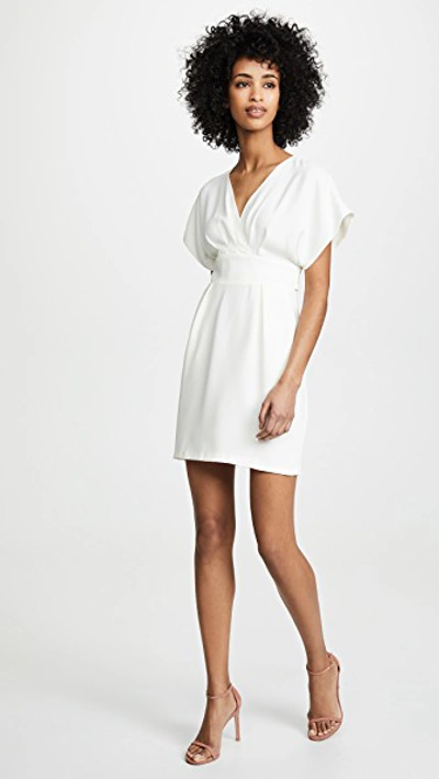 Amanda Uprichard Francisco Dress In Ivory