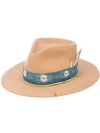 NICK FOUQUET CLASSIC FEDORA HAT