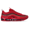 NIKE NIKE WOMEN'S AIR MAX 97 CASUAL SHOES IN RED SIZE 6.5,2432809