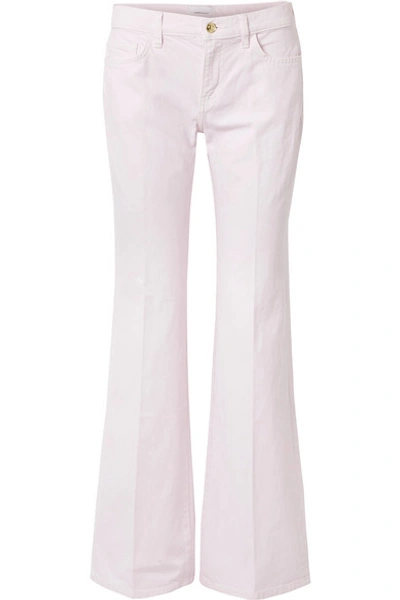 Current Elliott Current/elliott The Wray Wide-leg Jeans In Orchid In Pastel Pink
