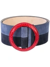 CAROLINA HERRERA ROUND BUCKLE BELT