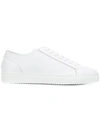 Doucal's Kobe Low-top Leather Sneakers In White