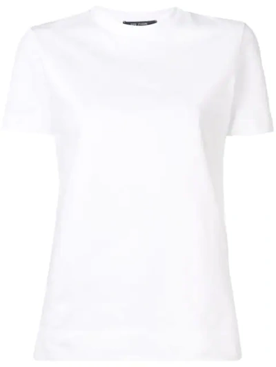 Sofie D'hoore Short-sleeved Cashmere-knit Top In White
